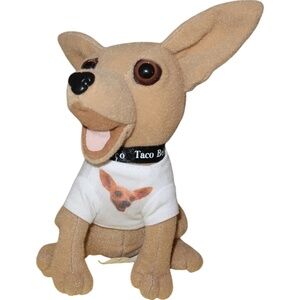 Taco Bell "How Cool Is This?" Talking Dog Plush VINTAGE NIP
